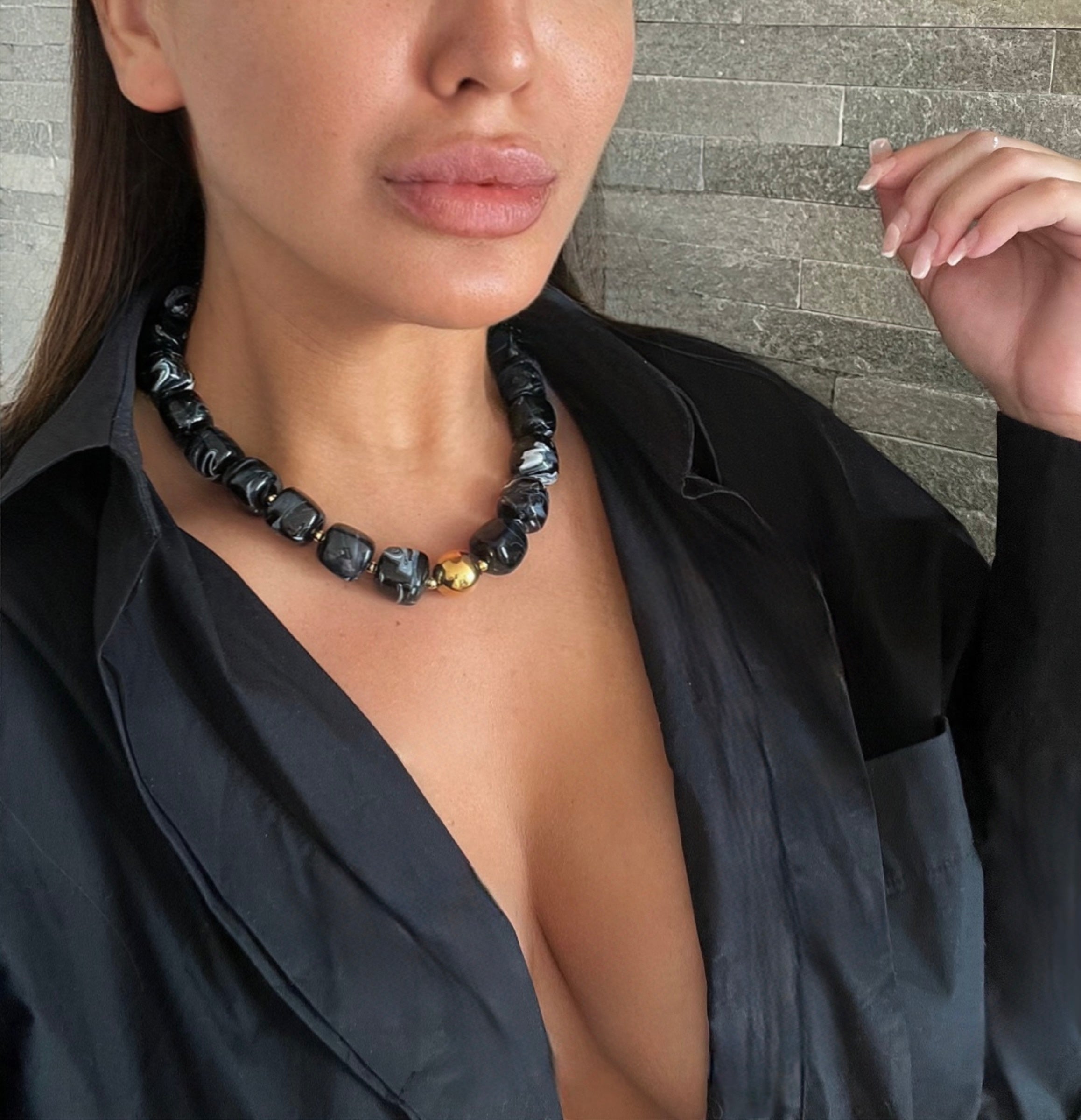 Collier Perla Baroque