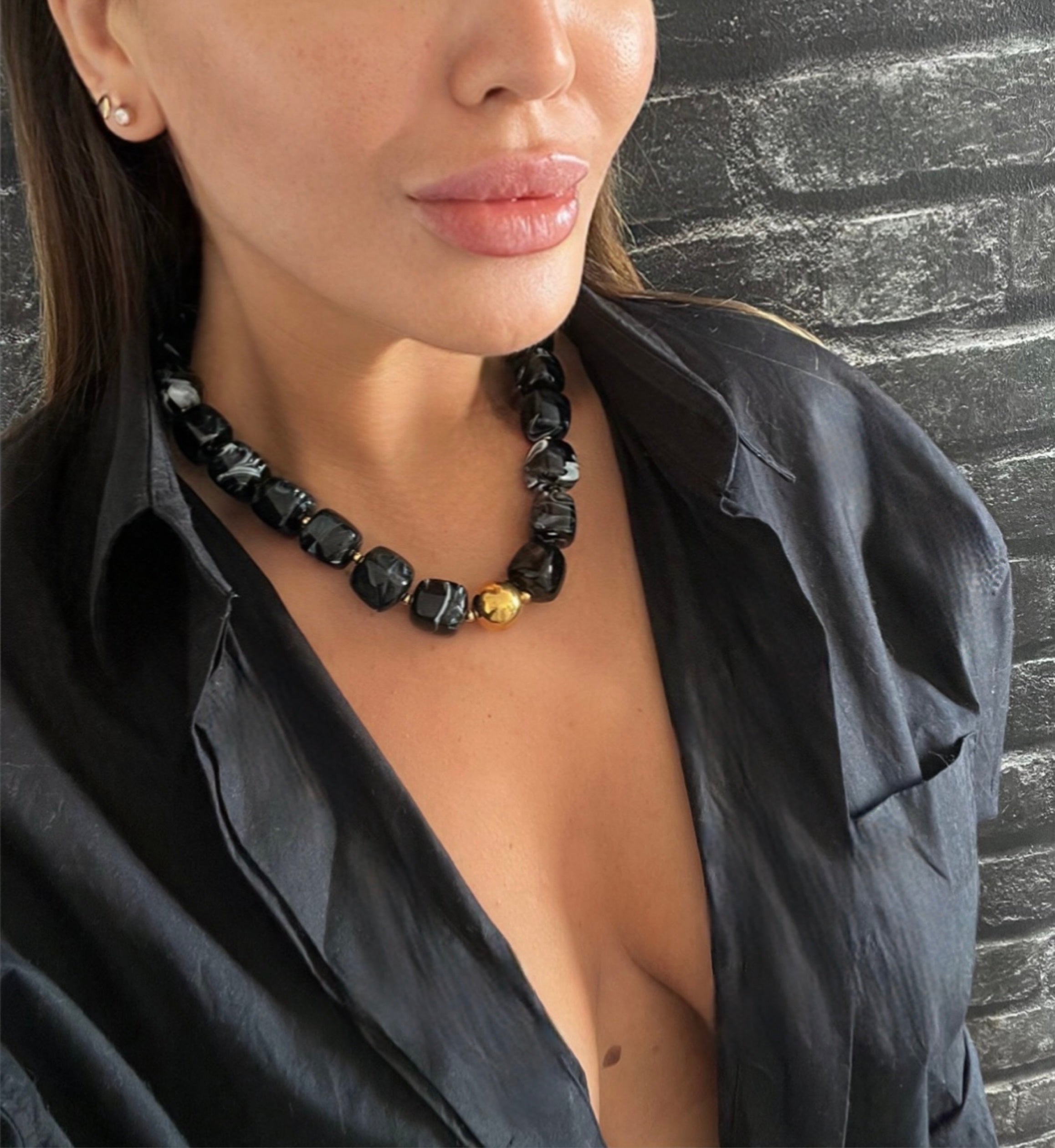 Collier Baroque Élégance – Bijou perlé tendance pour femme | Maison BellaNoé